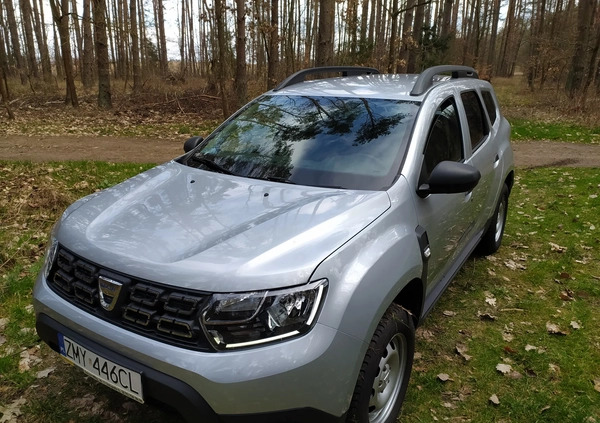 Dacia Duster cena 48000 przebieg: 96000, rok produkcji 2020 z Barlinek małe 106